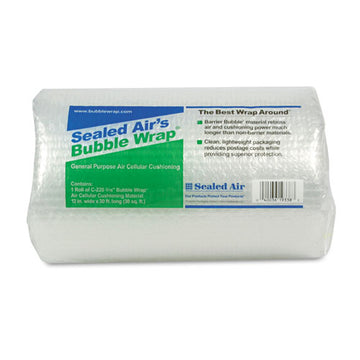 Sealed Air Bubble Wrap Cushioning Material, 3-16" Thick, 12" X 30 Ft. freeshipping - TVN Wholesale